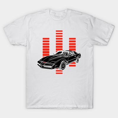 T Shirt Women Knight Rider Harajuku Print Kawaii Tshirt Summer Short Sleeve Female T-Shirt Top Tee