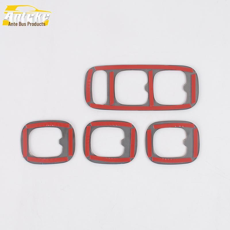 Stainless Steel Decorative Frame for Trumpchi 25 S7 Window Lift Panel - Auto Interior Accessory.