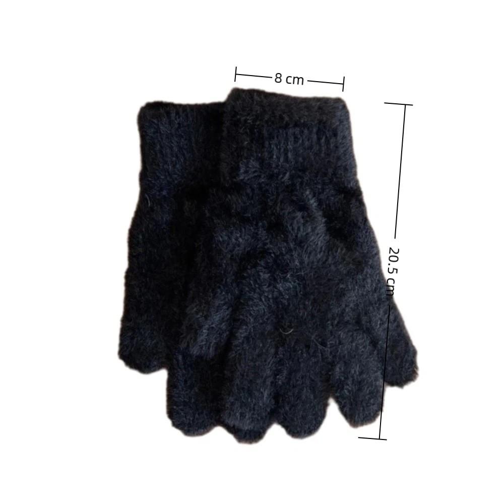 Windproof Touchscreen Gloves Cold Proof Cycling Gloves New Five Fingers Gloves Women