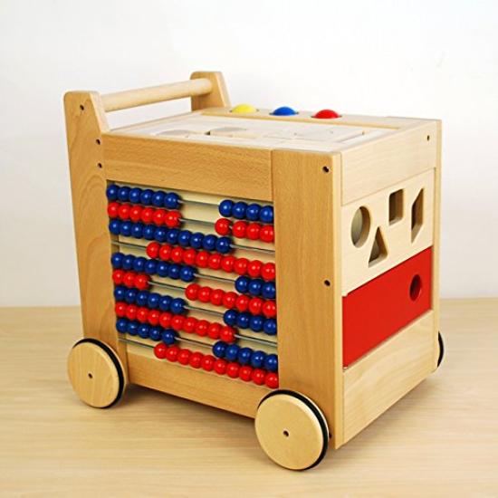 Wooden Joyful Wagon [Japanese Toys]