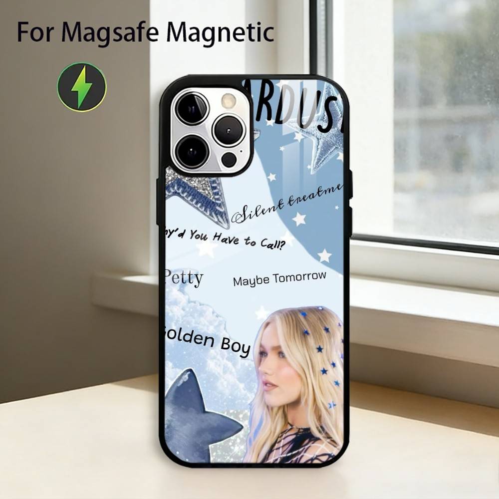 

Freya S-Skye Singer Phone Case For iPhone17,16,15,14,13,12,11 Plus,Pro Magnetic For Magsafe Wireless Charging iPhone14PRO