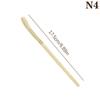 Natürliche Handgefertigte Holz Tee Blatt Matcha Stäbchen Löffel Teegeschirr Weißer Bambus Küchenwerkzeug Gewürz Gadget Kochutensil Zubehör