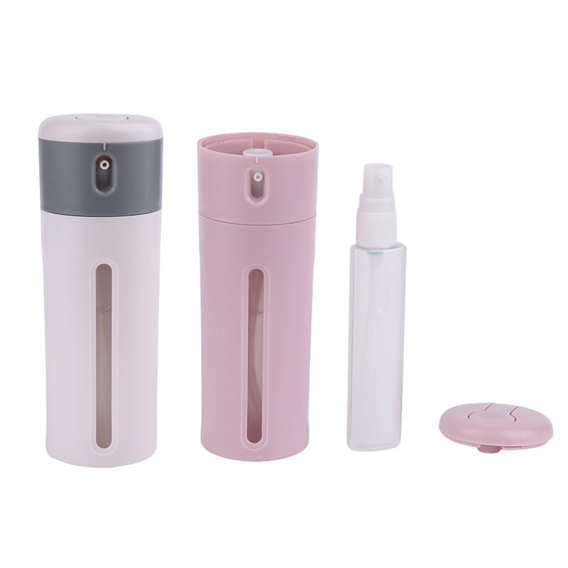 Travel Dispenser Split Bottle Shampoo Lotion Shower Gel Soap Bottle 4 In 1 Empty Sub-Bottle Press Container Bottles