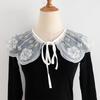 Sweet Shirt Detachable Collar Shawl for Women Small Scarf Decoration Female Blouse Tops Fake Collar Neck Shoulder Wraps