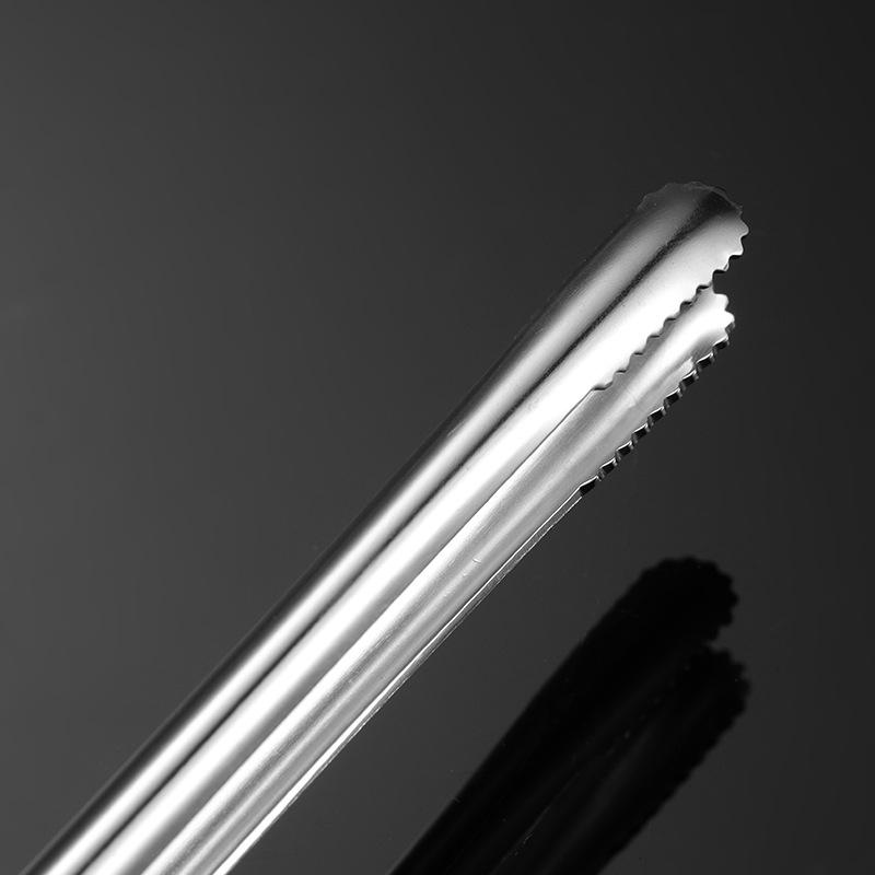 9/12 Inch Japanese Style Food Clips Stainless Steel BBQ Meat Steak Grill Tongs Thin Baking Non-Slip Cooking Restaurant Utensil