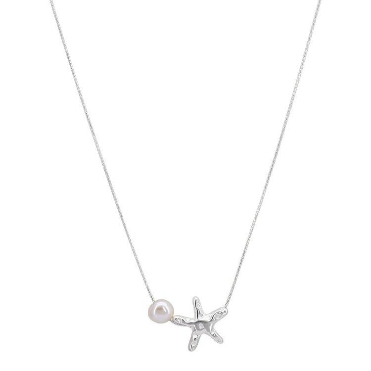 Female Pentagram Simple Fashionable Versatile Collarbone Necklace