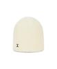Bajal Va Curved Logo Waffle Beanie Cream
