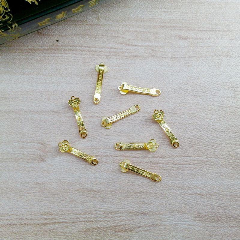 Silver Mini Alloy Ingot & Abacus Ornaments Photo Frame Accessories Temple Crafts