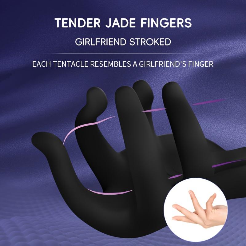 10 Frequency Shaking Penile Finger Massage Trainer, Men's Masturbation Exercise Sex Accessories For Men