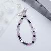 Stylish Phone Strap Trendy Phone Charm Portable Beaded Phone Chain Alloy Material Beads Phone Pendant for Girl and Women