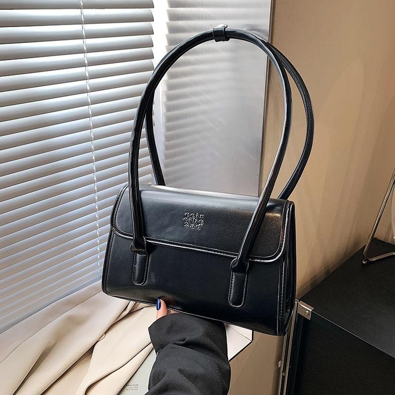 New Niche Underarm Bag, Women's Trendy Fashion Portable Commuter Bag, Casual Versatile Large-capacity Shoulder Bag