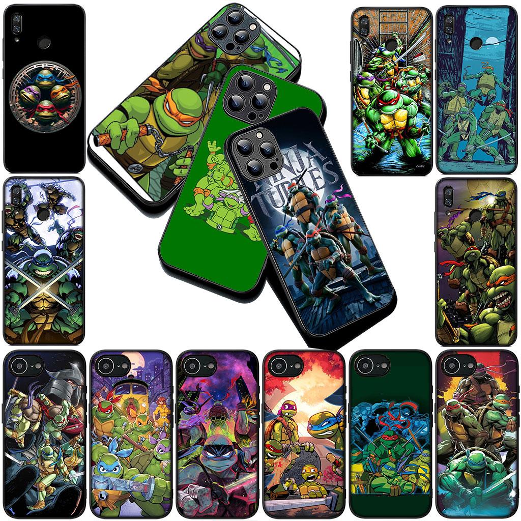 Phone Cover for Samsung Galaxy S22 S21 S20 FE Ultra Plus A07 A17 A15 A16 A25 A57 A37 Case Anime N-Ninja-Comics T-Turtles-Lovely