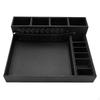Barber Tray Station Haircut PU Leather Professional Hairdressing Tool Holder