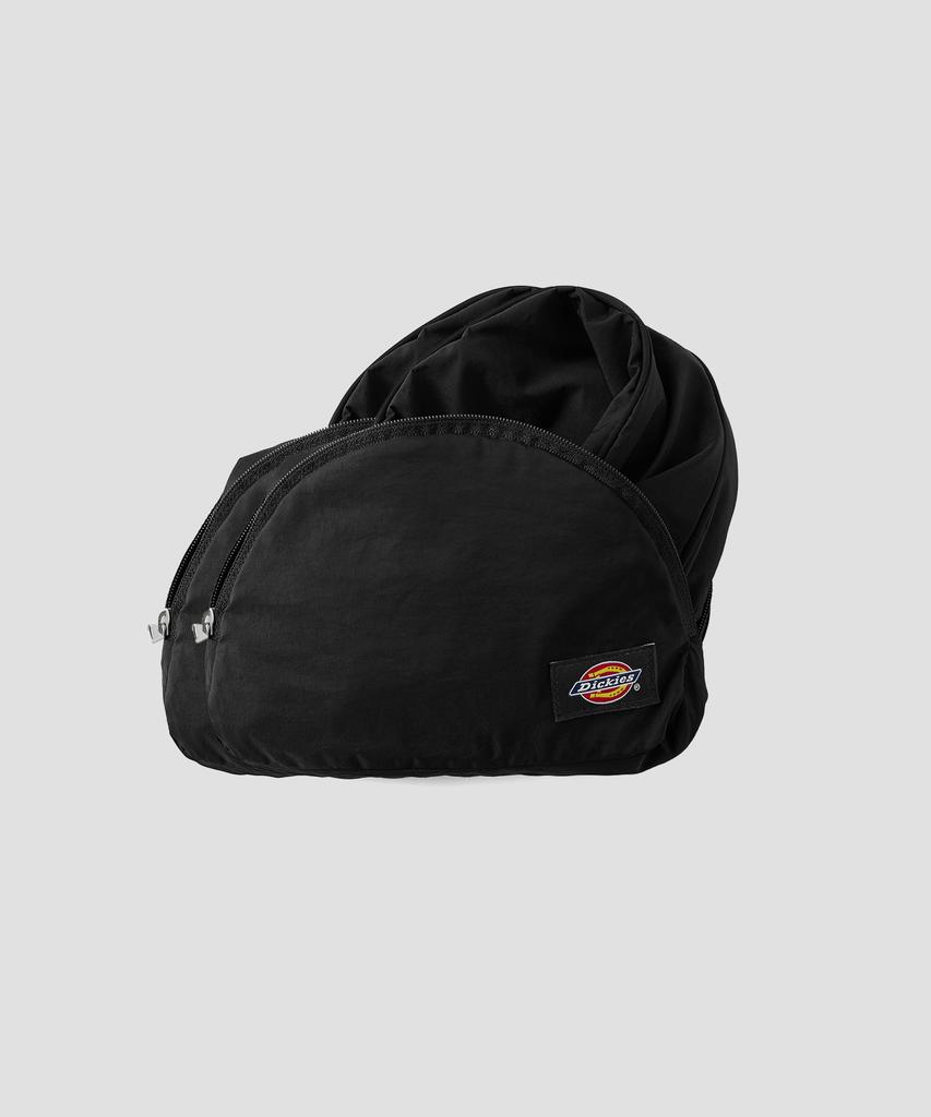 Dickies Nylon Pocket Packable String Bag Black