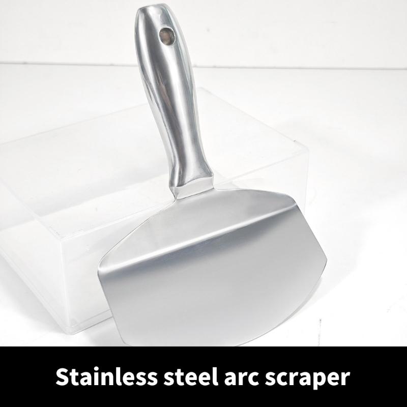 Professional Steel Scraper Tool Ergonomic Handle Putty Scraper  Simple Use for DIY Enthusiasts & Home Improvement Projec