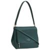 Bolsa de Ombro de Couro Média com Aba Kate Spade K6029 Feminina (Jade Profundo/Verde) - Bolsa de Mão de 2 Vias, Outlet.