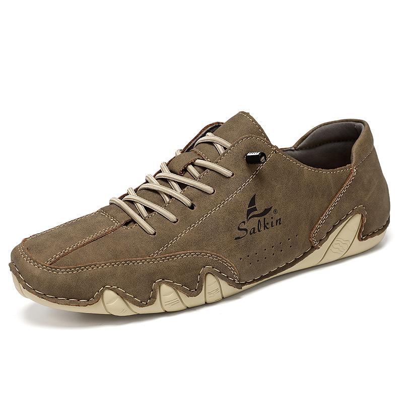 Fashion Men's Shoes Four Season New Plus Size Casual Shoes Fashion Low-top Soft Sole Breathable Outdoor Men's Sports Walking Shoes