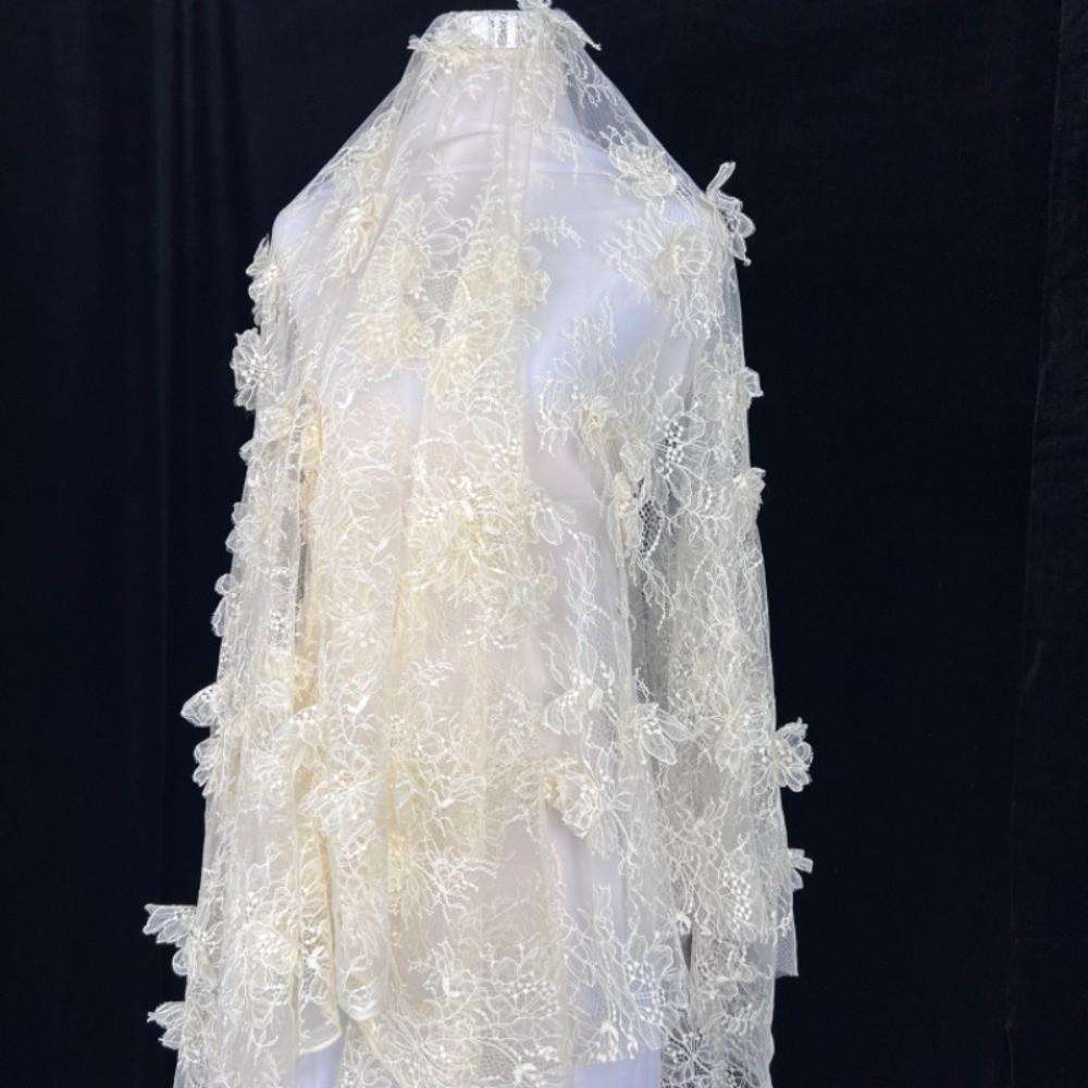 Polyester Material Lace Trim Ribbon Soft Skin Friendly Lace Appliques Edge  DIY Home Decor