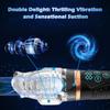 Automatic Vibrating Sucking Masturbator for Men Blowjob Sex Machine Male Masturbators Cup with 9 Suction Modes & 9 Vibrations