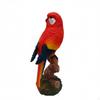 Harz Papagei auf Ast Statue Hochdetaillierte Figur Lebendige Farben Realistischer Vogel
