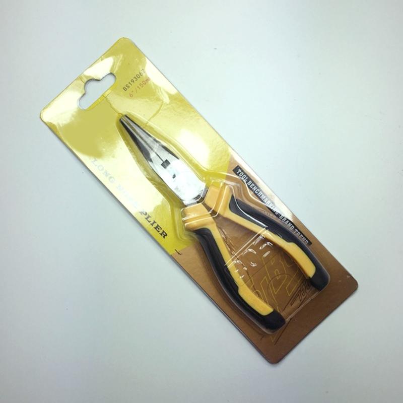 Precisions Metal Jewelry Pliers Tool with Ergonomic Nonslip Grip for DIY Crafts and Small Component Repairs