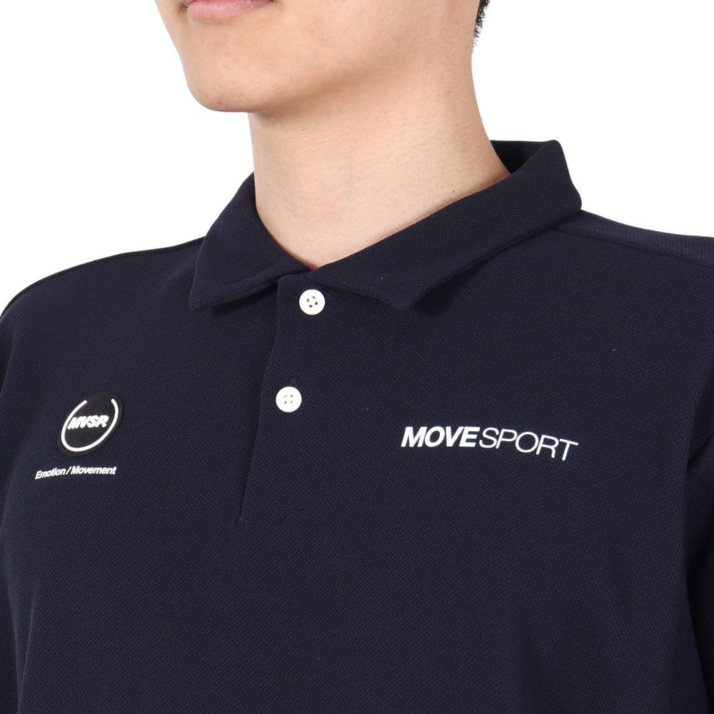 DESCENTE SUNSCREEN Demon Kanoko Back Logo POLO NV XO