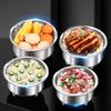 Water Resistant Food Steamer Rack Stainless Steel Steaming Tray Vegetable Drainer  Stock Pot