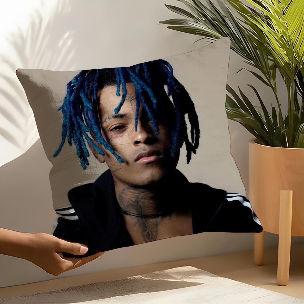 X-Xxxtentacion Pillow Case Linen Cushion Covers For Decorative Sofa Home Pillows Case Car Chair Pillows Cases