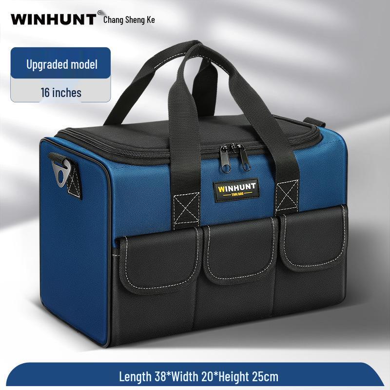 Everwinner Durable Canvas Electrician Tool Bag - Sturdy, Thickened, and Wear-Resistant