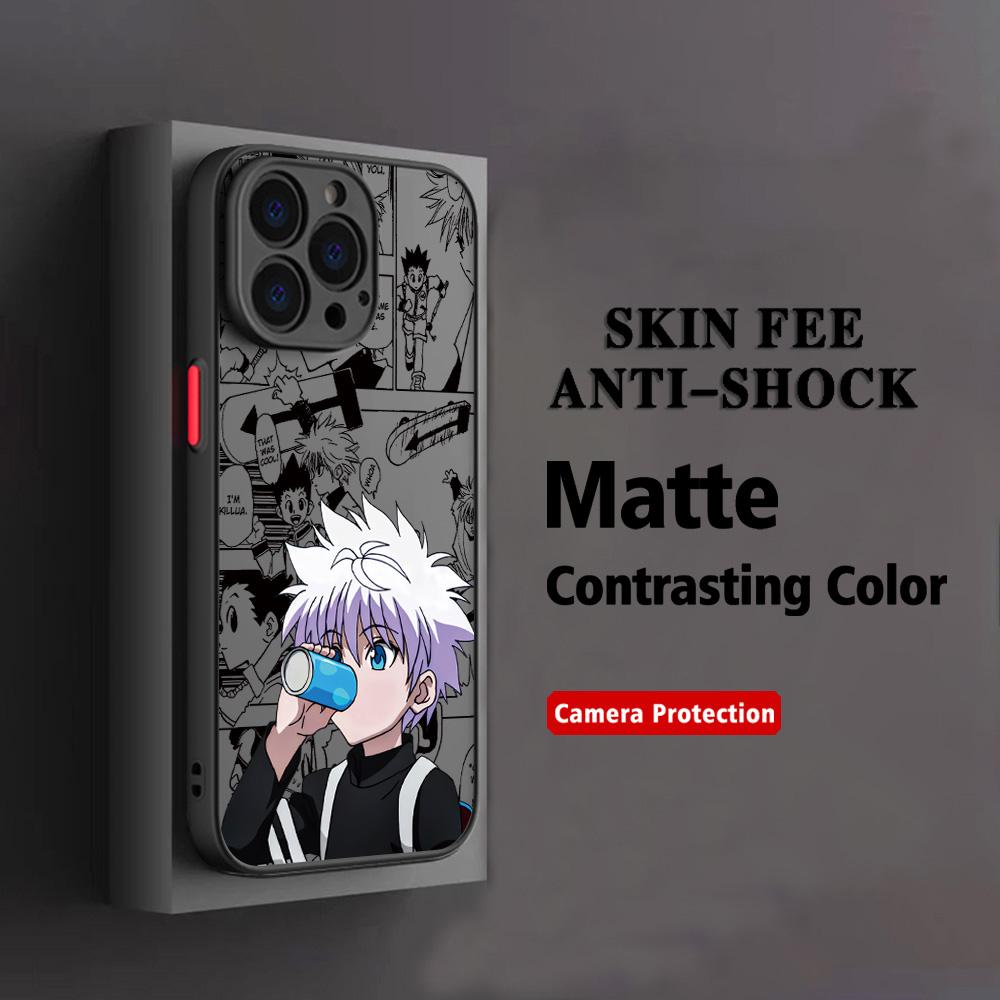 HOT Anime Killua Hunter X Hunter Phone Case For Xiaomi Redmi Note 14 13 12 12S 11 11S 10 10S 9T 9S 8 7 Pro Plus 4G 5G Matte