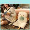 Bread Carrot Toast Plush Toy Seat Cushion Cartoon Living Room Bedroom Pad