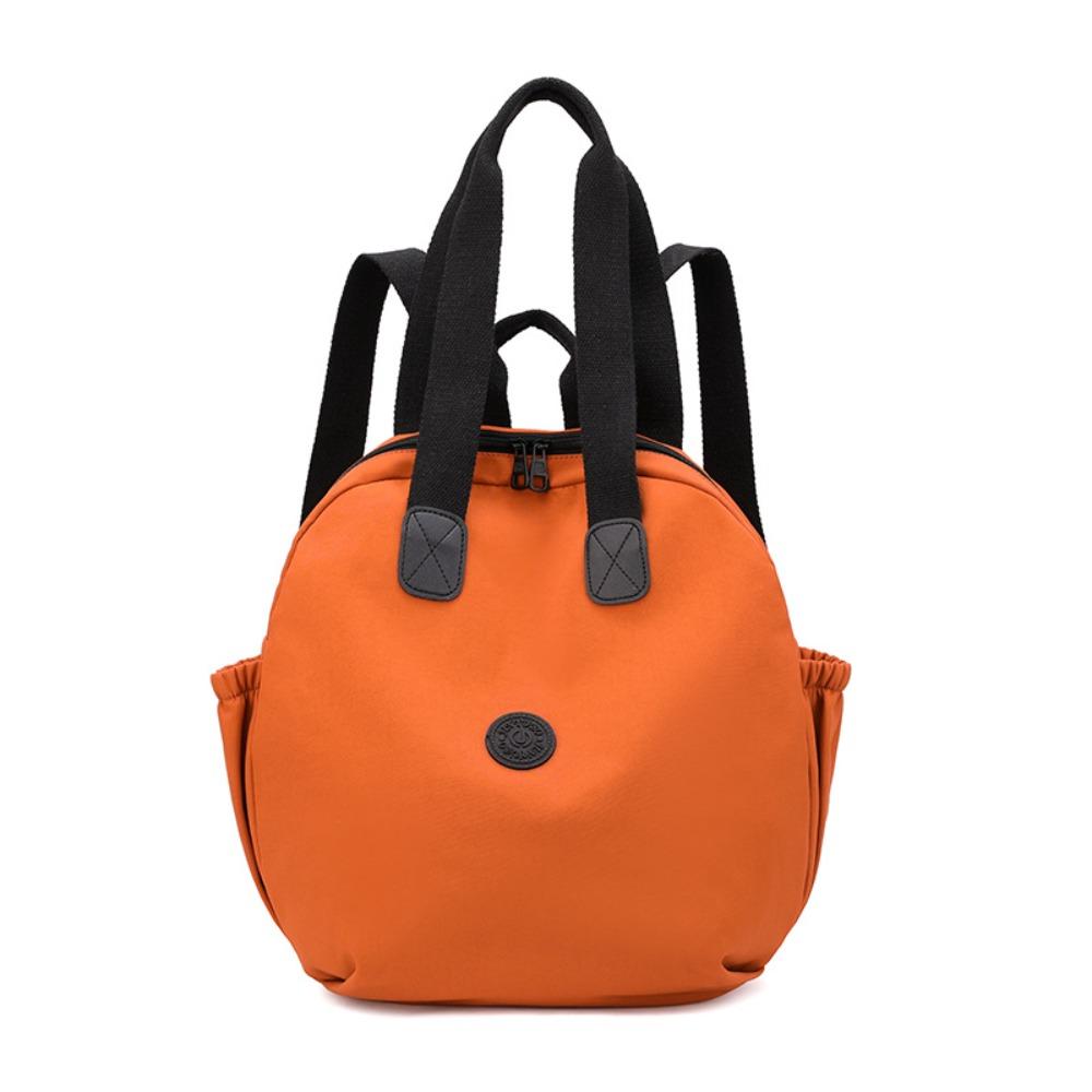 Korean Style Round Shape Shoulder Bag Large Capacity Fitness Bag Swimming Nylon Backpack Girls