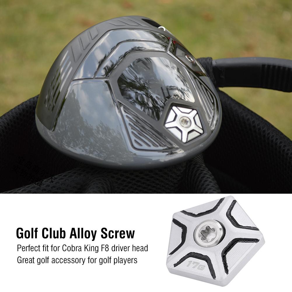 Golf Club Alloy Screw Weights Golf Accessories for Cobra King F8 (17g)