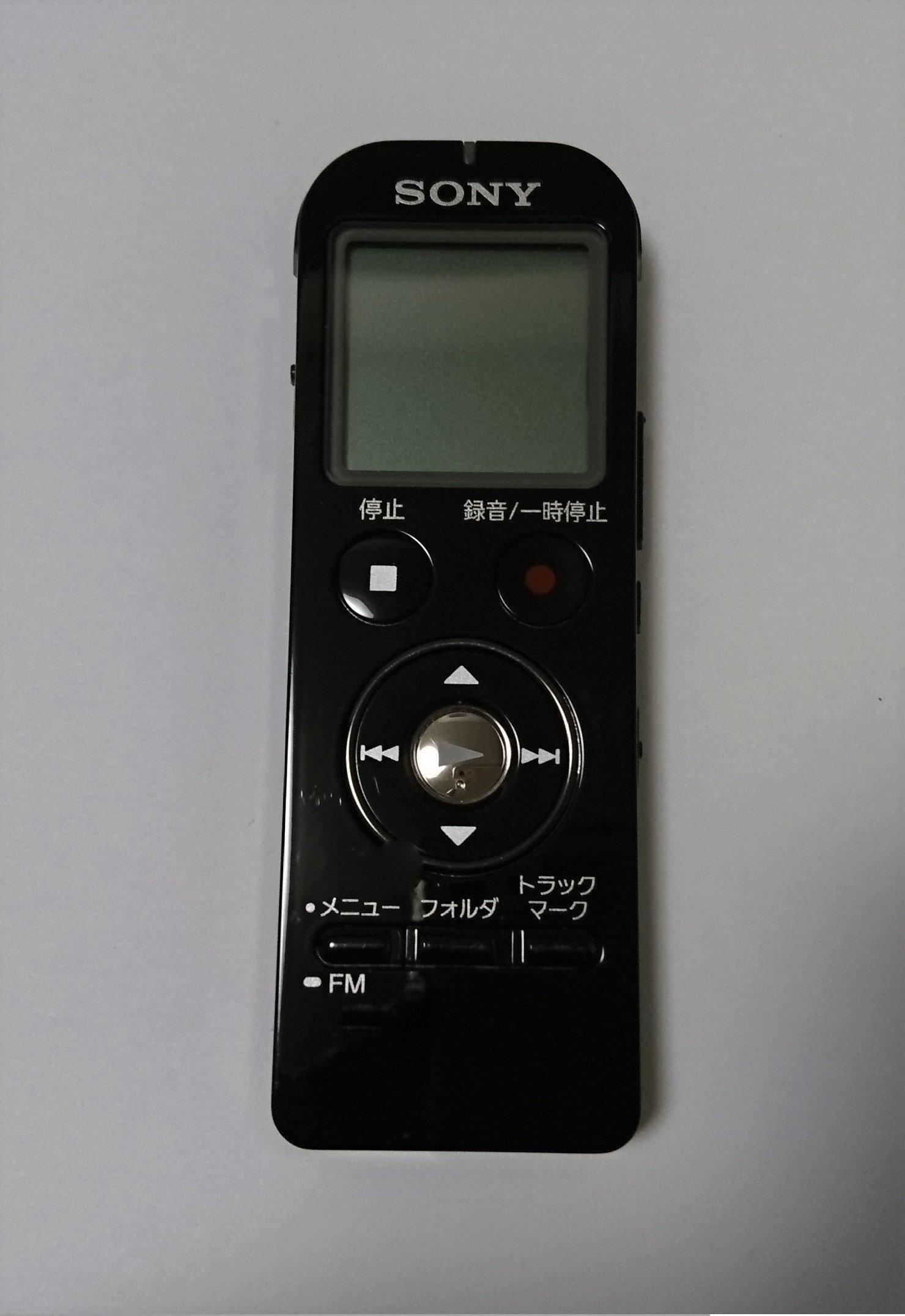 

Стереодиктофон SONY IC с FM-тюнером 4 ГБ, черный ICD-UX533F/B чёрный