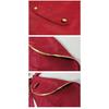 Mens Tuxedo Medieval Retro Punk Gold Trimmed Overcoat Carnival Costume