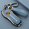 AABM1 Leather Car Smart Remote Key Case Shell Fob Cover For Porsche Panamera Carman Macan Bobst Cayenne 911 970 981 991 Accessories