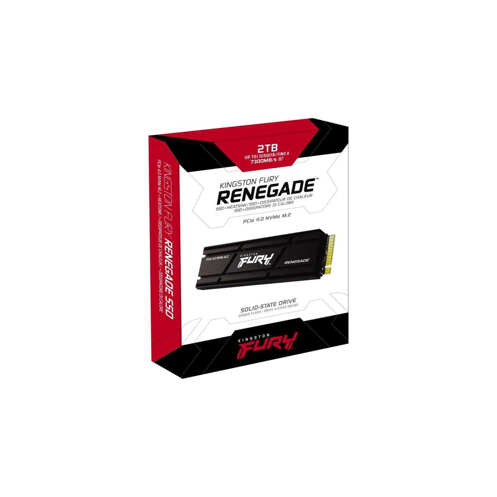 Dysk SSD Kingston FURY Renegade 2TB M.2 NVMe 2280 PCIe Gen 4.0 X4 (7300/7000 MB/s)