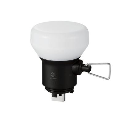 Elecom Latarnia LED NESTOUT LAMP-1 Specjalny Sprzęt MAX300lm Czarny DE-NEST-GLP01BK