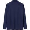 Anta Champion All-Weather Series Solid Color Half-Zip Stand Collar Pullover Long Sleeve T-Shirt Men Tops Rhythmic-Blue 152410402-3
