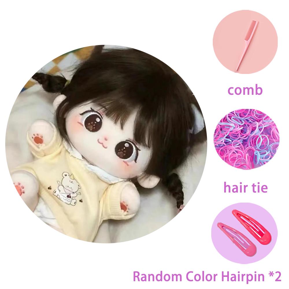 20cm Miaomiao Cotton Doll Anime Customization Figure Plush Doll Clothes Cospslay Dress Up Accessories Children Girl Toys