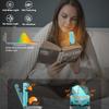 Clip On Book Light for Reading In Bed - USB Rechargeable LED Night Reading Light - Portable and Lightweight USB Rechargeable Reading Light
