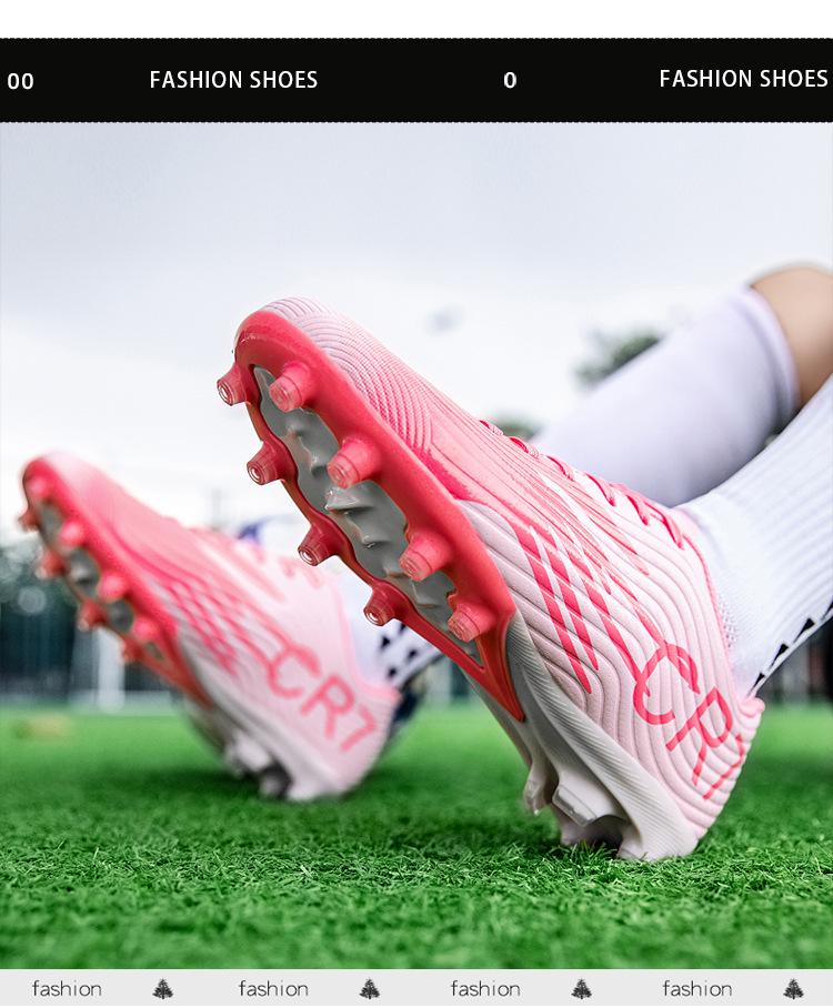 Unisex futbalové kopačky AG s dlhými kolíkmi pre mládež na umelý trávnik - Špeciálny tréning pre žiakov základných a stredných škôl