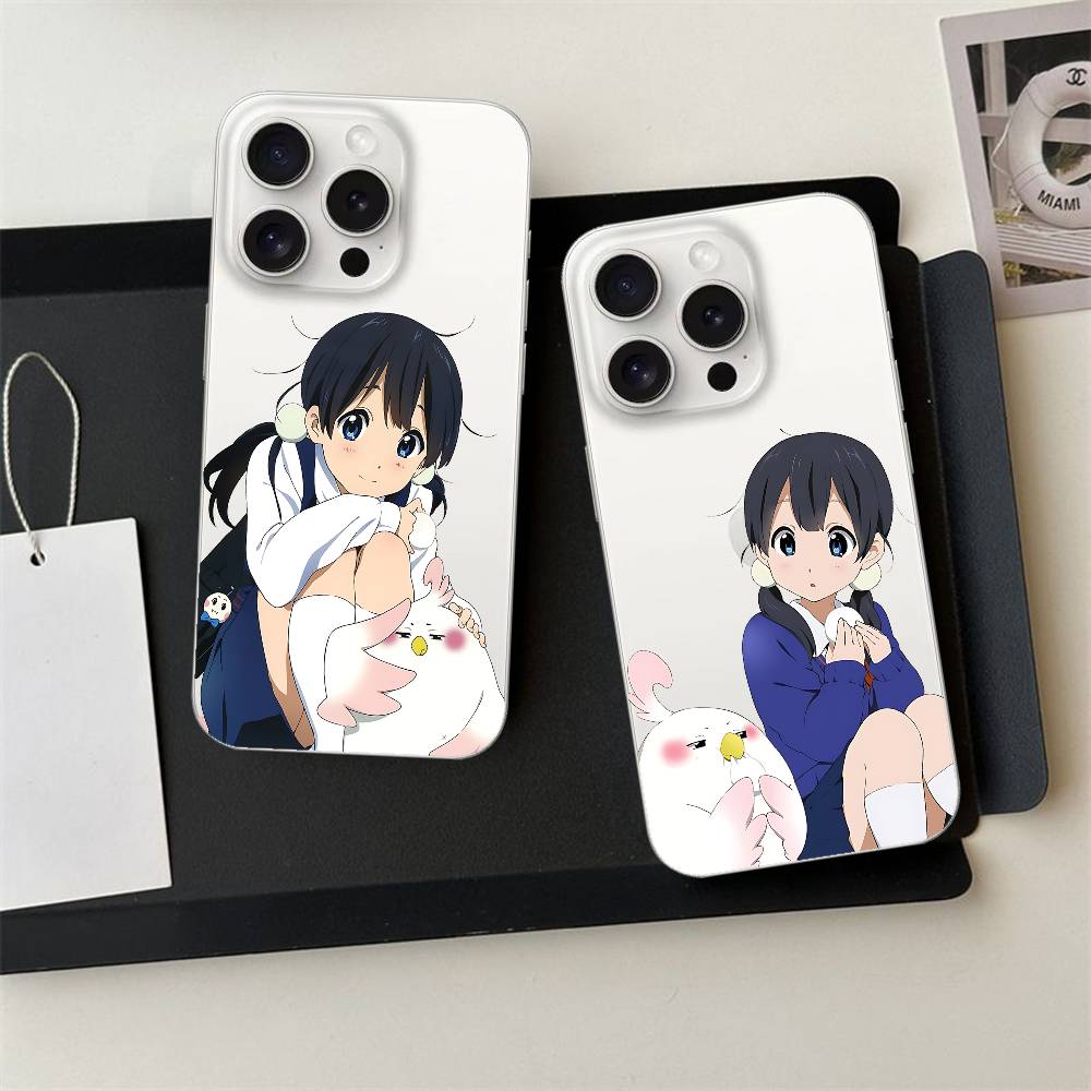 Kitashirakawa Tamako Tamako Market Phone Case For IPhone 17 16 15 13 12 14 Pro Max 7 8 Plus XR XS X Transparent Shockproof Cover