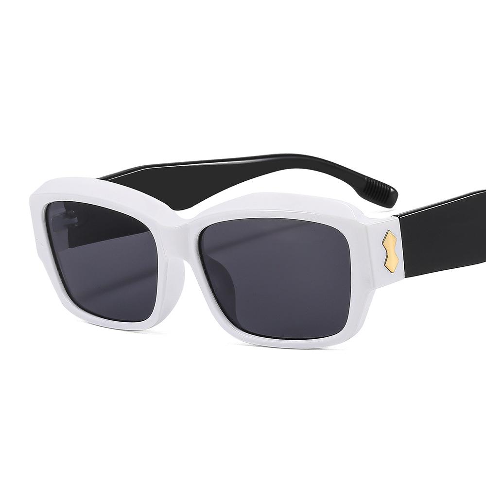

Small Square Sunglasses Women Sun Glasses Travel Men Shades Vintage Vintage UV400 Rectangle Lunette Soleil Femme Gafas De Sol as picture