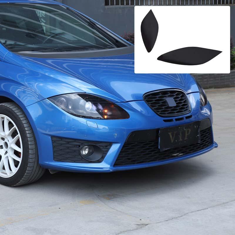 Car Headlight Taillight Front Fog Lights Lamp Film Trim Sticker Protective For SEAT Leon León Mk2 1P 2008-2012 Car Accessories