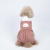 Pet Dog Clothes Cute Bear Overalls Thickened Autumn and Winter Four-legged Clothes Puppy Teddy Costume Dog Costumes
