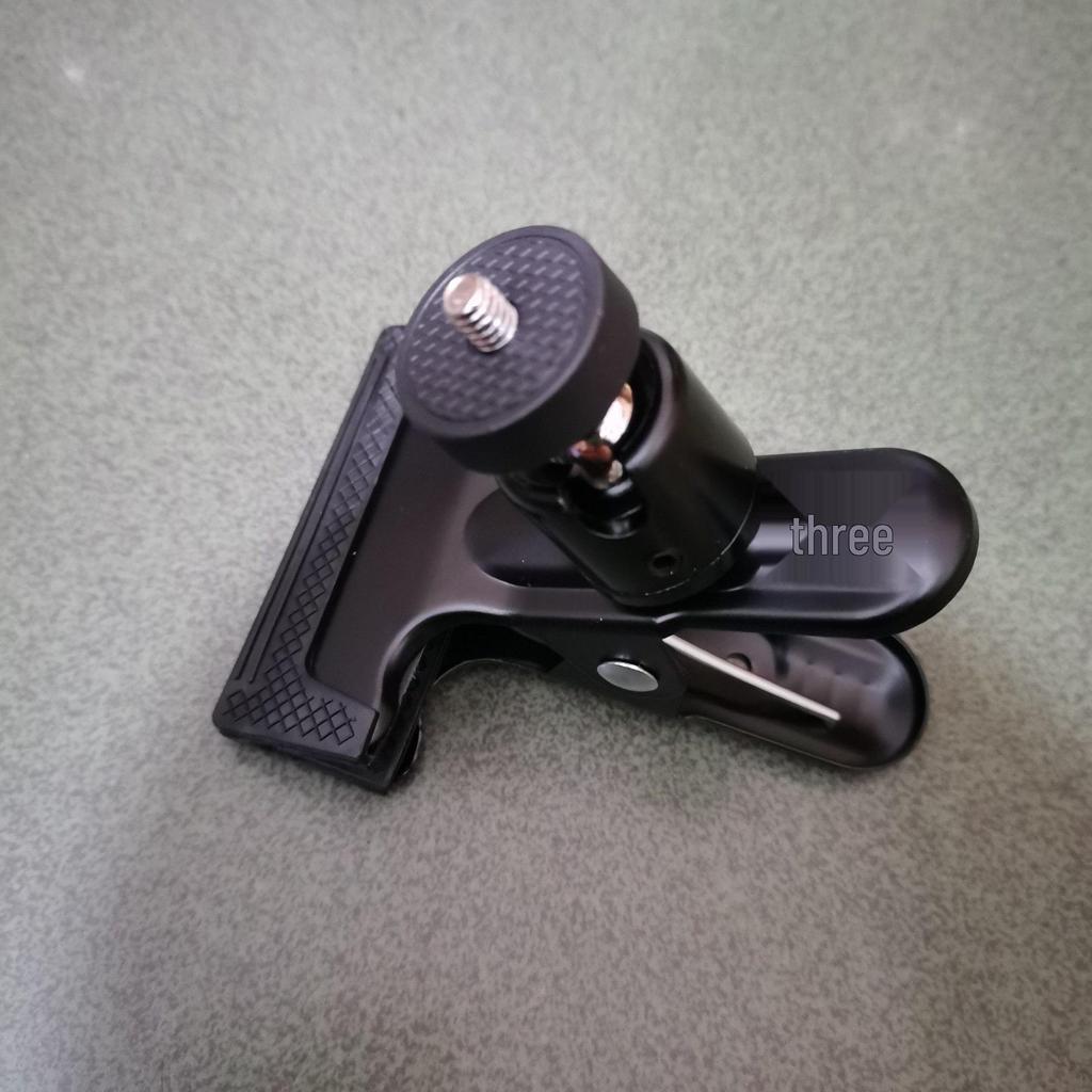 Universal Ball Head Metal Clamp for Camera & Live Streaming