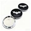 4pcs BAT Logo Emblem Badge Car Wheel Center Caps 65MM (56MM ID) Wheels Hub Cap Rim Hubcaps Cover Replace Car Styling Accessories