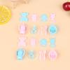 9Pcs/Set Mini Doll Pacifier Baby Tableware Set Play House Supplies Dummy Nipples For Dolls Kids Toy Baby Pacifier Accessories