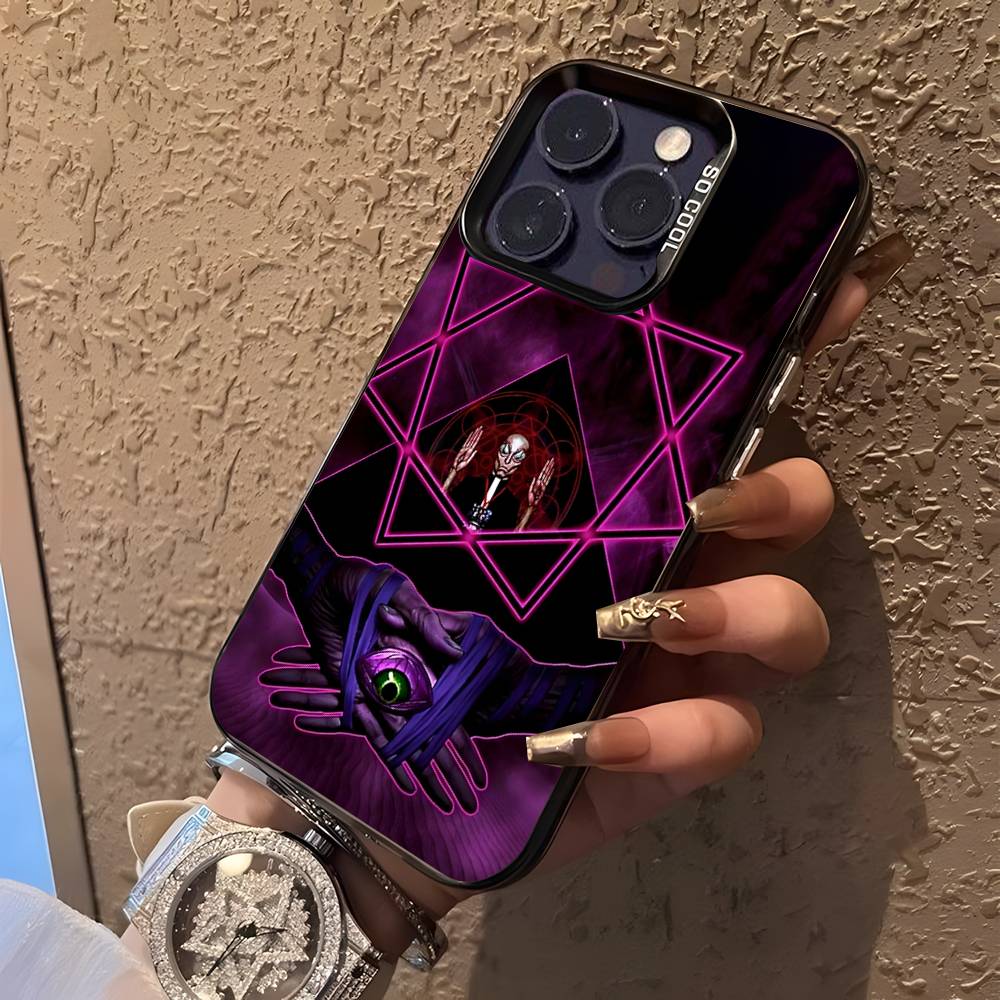 Ferramenta T para Pulseira Schism Para iPhone 17,16,15,14,13,12,11,Mini,Pro,E,SE4,XS,MAX Capa Preta à Prova de Choque Doce Fosca